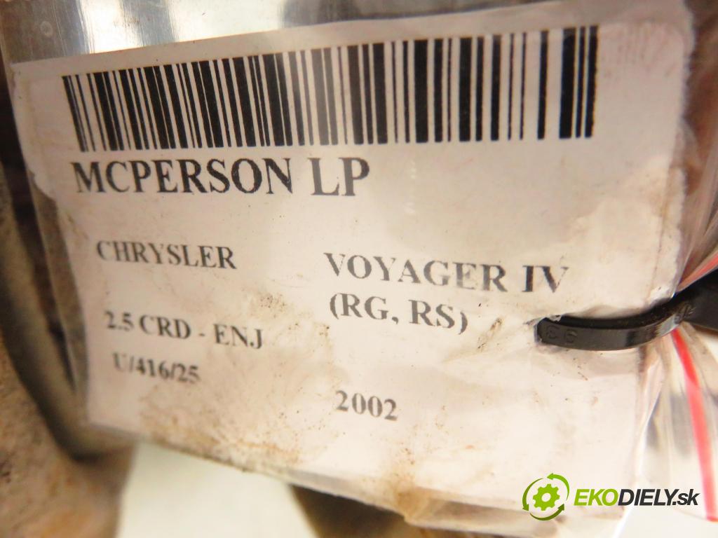 CHRYSLER VOYAGER IV (RG, RS) MINIVAN 2002 105,00 2.5 CRD 143 - ENJ 2499,00 MCPERSON LP