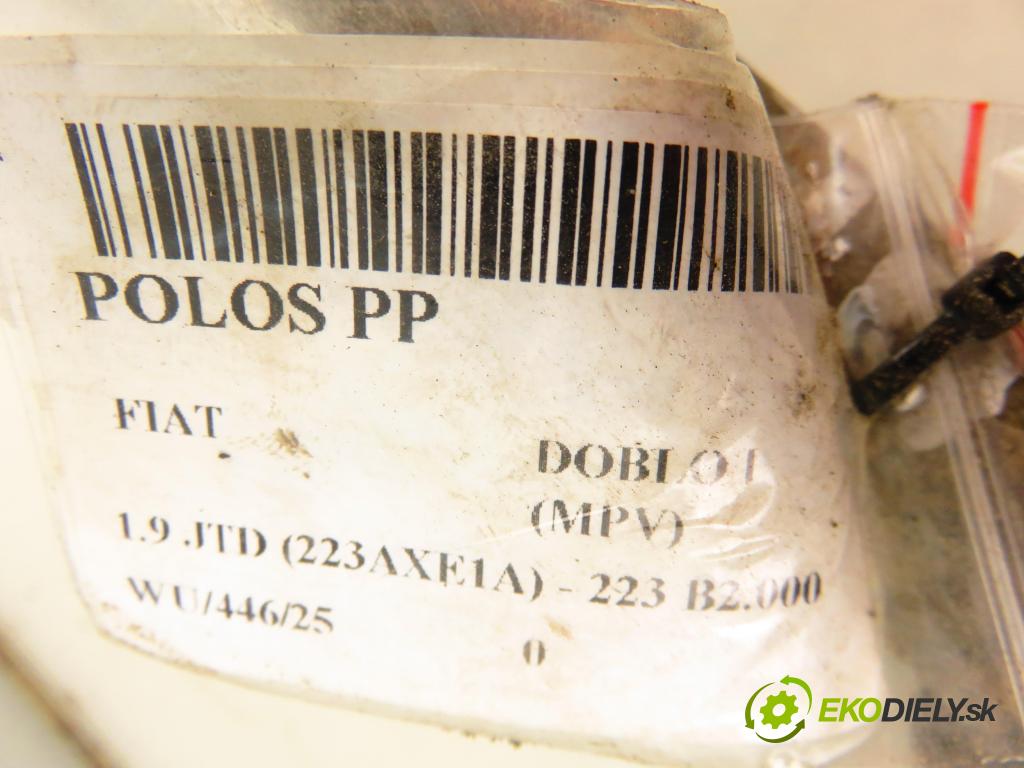 FIAT DOBLO nadwozie wielkoprzestrzenne (MPV) (119_, 223_) KOMBIVAN 2002 74,00 1.9 JTD 100 - 182 B9.000 1910,00 Poloos PP 