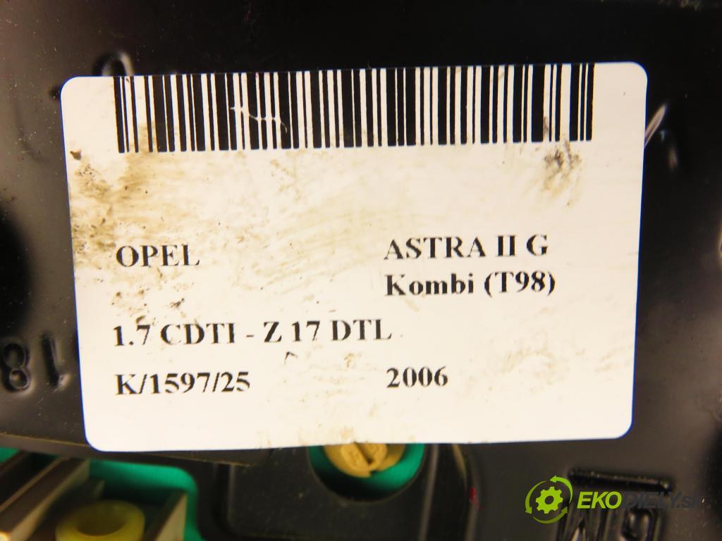 OPEL ASTRA G Kombi (T98) KOMBI 2006 59,00 1.7 CDTI - Z 17 DTL 1686,00 Prístrojovka elektrický 24451498ZH