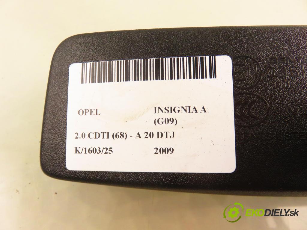 OPEL INSIGNIA A (G09) LIFTBACK 2009 96,00 2.0 CDTI (68) - A 20 DTJ 1956,00 Spätné zrkadlo VNÚTRI: 111309905