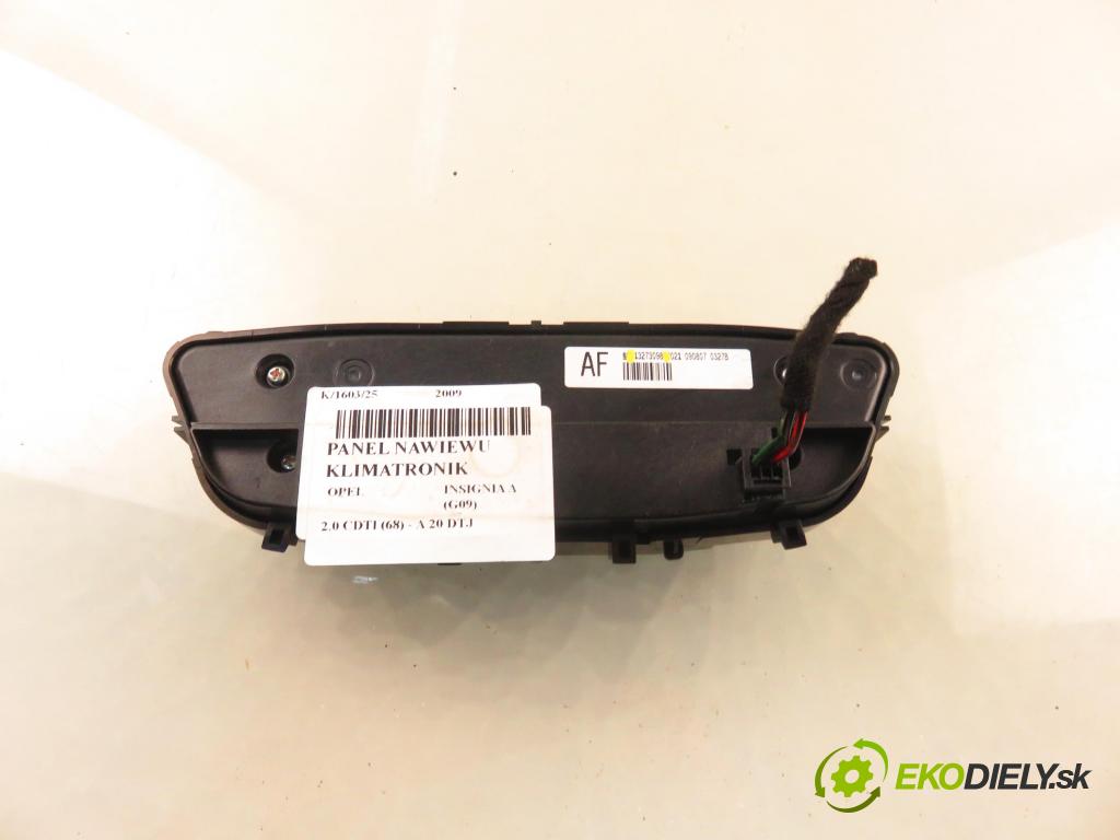 OPEL INSIGNIA A (G09) LIFTBACK 2009 96,00 2.0 CDTI (68) - A 20 DTJ 1956,00 Panel kúrenia KLIMATRONIK 13273098