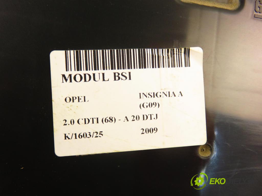 OPEL INSIGNIA A (G09) LIFTBACK 2009 96,00 2.0 CDTI (68) - A 20 DTJ 1956,00 MODUL BSI 1327731703