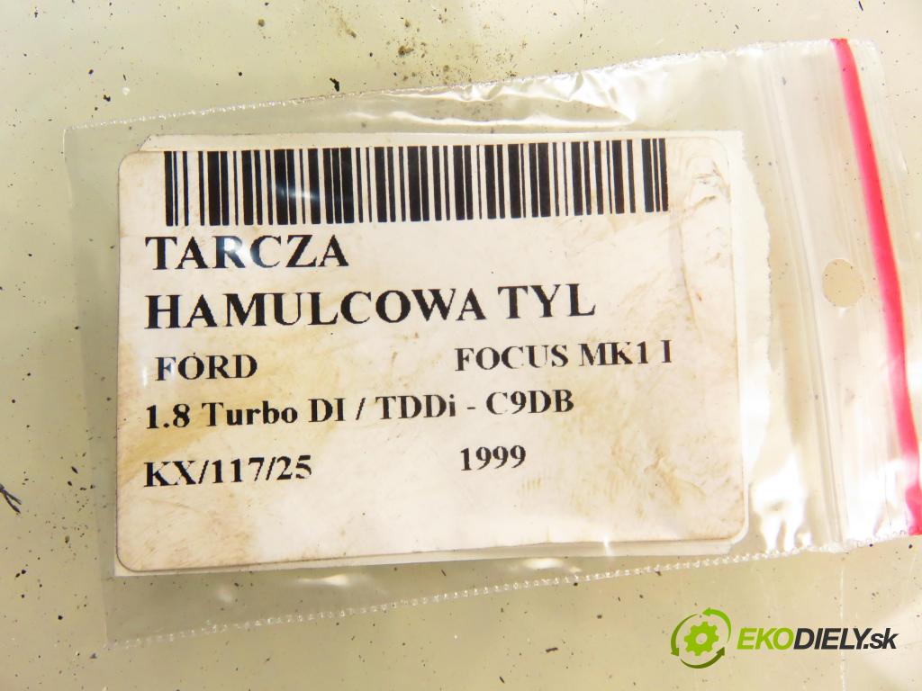 FORD FOCUS (DAW, DBW) HB 1999 66,00 1.8 TDDi 90- C9DB 1753,00 Lamela kotúč brzdová zadné 