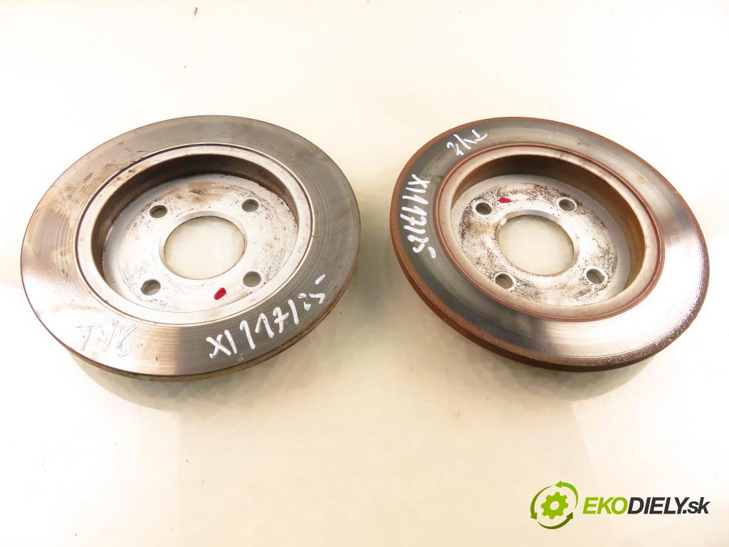 FORD FOCUS (DAW, DBW) HB 1999 66,00 1.8 TDDi 90- C9DB 1753,00 Lamela kotúč brzdová zadné