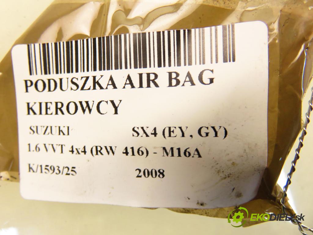 SUZUKI SX4 (EY, GY) CROSSOVER 2008 79,00 1.6 VVT 4x4 (RW 416) 107 - M16A 1586,00 AirBag air BAG volantu 4815079J10
