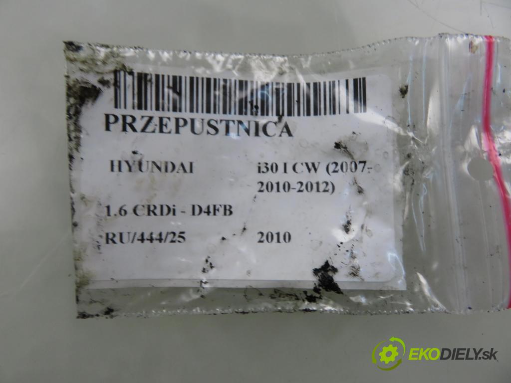 HYUNDAI i30 Kombi (FD) KOMBI 2010 85,00 1.6 CRDi 116 - D4FB 1582,00 Škrtiaca klapka 351002A900 ; 5WY9174D (Škrtiaca klapka)