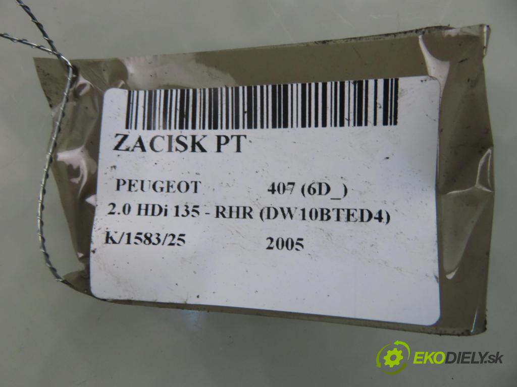 PEUGEOT 407 (6D_) SEDAN 2005 100,00 2.0 HDi 135 - RHR 1997,00 Brzdič strmeň pravé zadné