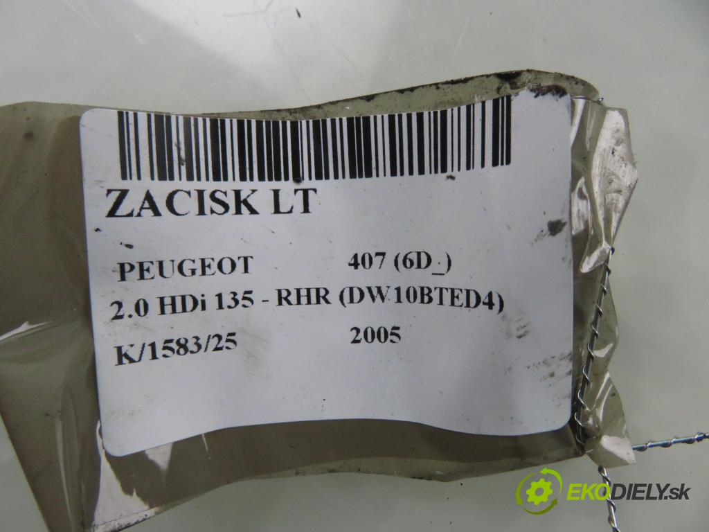 PEUGEOT 407 (6D_) SEDAN 2005 100,00 2.0 HDi 135 - RHR 1997,00 Brzdič strmeň LT