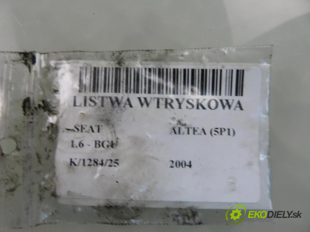 SEAT ALTEA (5P1) HB 2004 75,00 1.6 102 1595,00 lišta vstřikovací 06A906031BT ; 06A133317AC (Vstřikovací lišta)