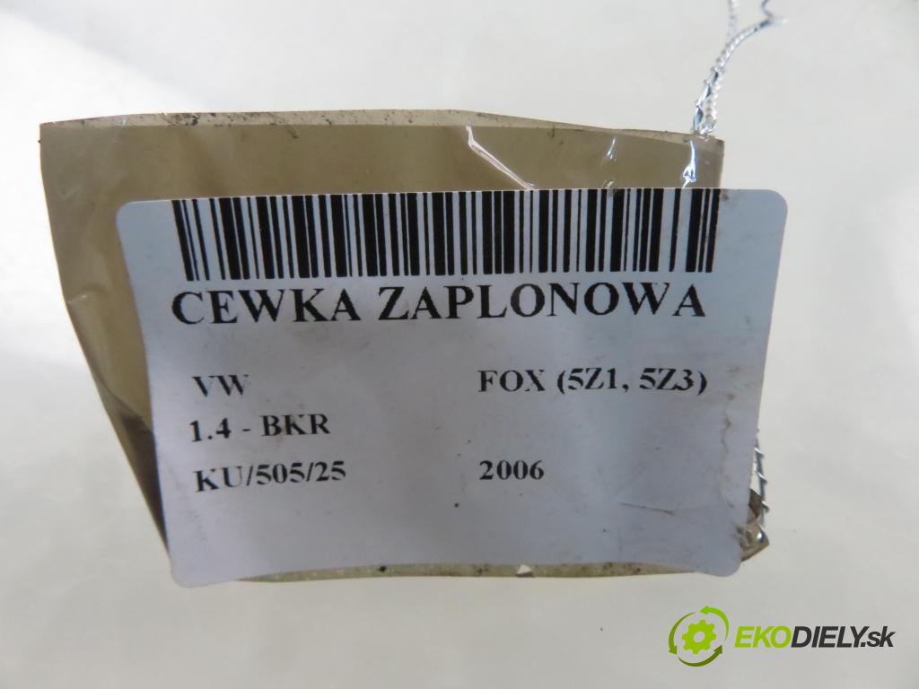 VW FOX (5Z1, 5Z3) HB 2006 55,00 1.4 - BKR 1390,00 Cievka zapaľovacia 032905106E