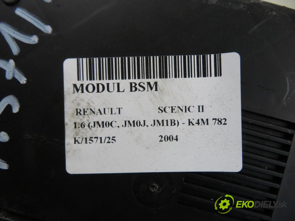 RENAULT SCENIC II (JM0/1_) MINIVAN 2004 83,00 1.6 (JM0C, JM0J, JM1B) - K4M 782 1598,00 MODUL BSM 8200306032A ; S118399200D