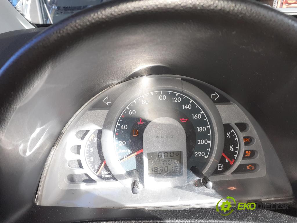VW FOX (5Z1, 5Z3) HB 2006 55,00 1.4 - BKR 1390,00 Prístrojovka elektrický 6Z0920820P