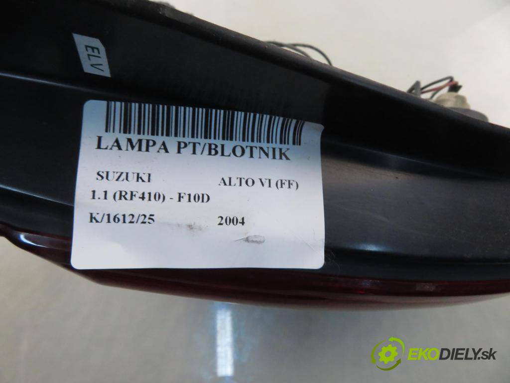 SUZUKI ALTO (FF) HB 2004 46,00 1.1 (RF410) - F10D 1061,00 Svetlo pravé zadné