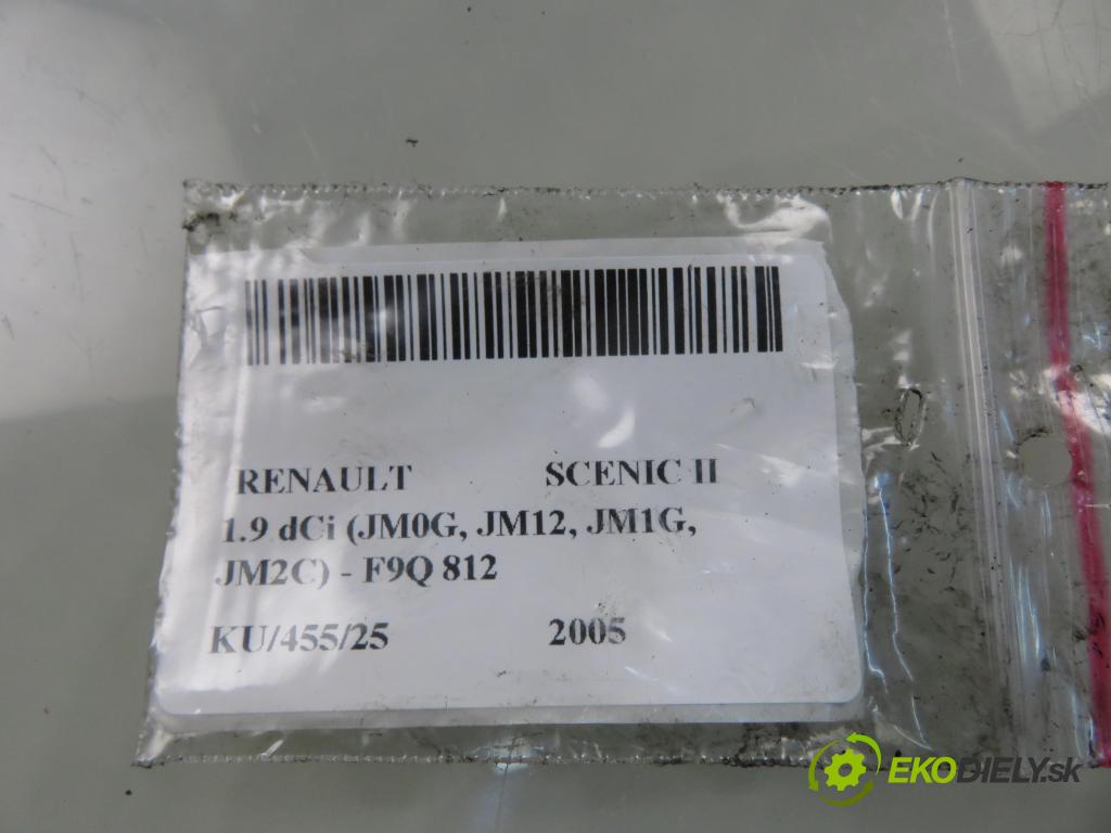RENAULT SCENIC II (JM0/1_) MINIVAN 2005 88,00 1.9 dCi 120 - F9Q 812 1870,00 Pumpa vysokého tlaku 0445010075 ; 8200456693 ; 0928400502