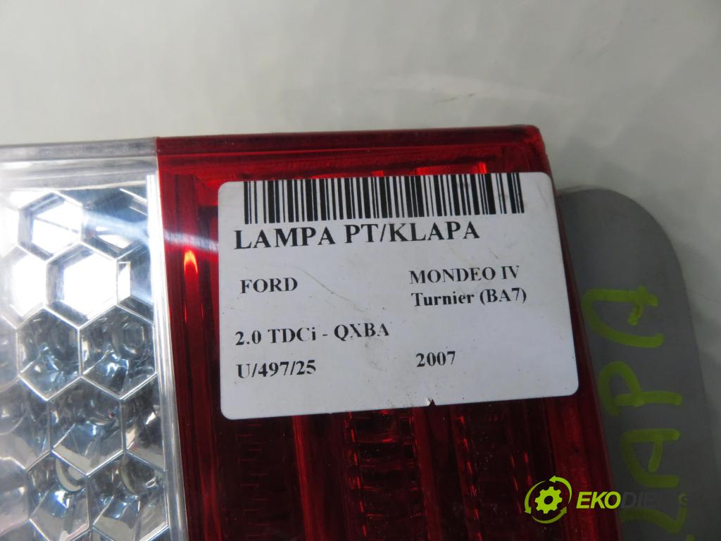 FORD MONDEO IV Turnier (BA7) KOMBI 2007 103,00 2.0 TDCi - QXBA 1997,00 Svetlo pravé zadné kufor 7S7113A602B