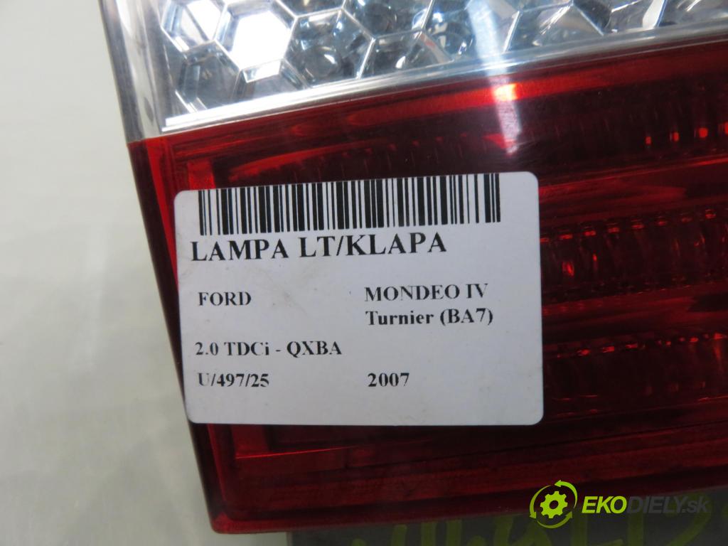 FORD MONDEO IV Turnier (BA7) KOMBI 2007 103,00 2.0 TDCi - QXBA 1997,00 Svetlo ľavé zadné kufor 7S7113A603B