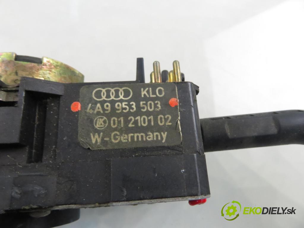 AUDI 80 (8C, B4) SEDAN 1992 66,00 1.9 TDI - 1Z 1896,00 páčka/prepínač 4A9953503 ; 443953513H