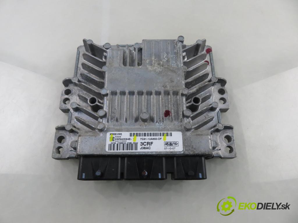 FORD MONDEO IV Turnier (BA7) KOMBI 2007 103,00 2.0 TDCi - QXBA 1997,00 Riadiaca jednotka Motor 7G9112A650DF ; 5WS40594E