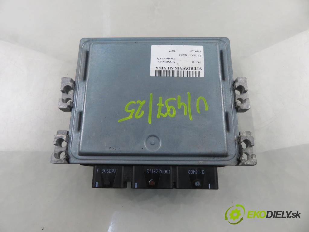 FORD MONDEO IV Turnier (BA7) KOMBI 2007 103,00 2.0 TDCi - QXBA 1997,00 Riadiaca jednotka Motor 7G9112A650DF ; 5WS40594E