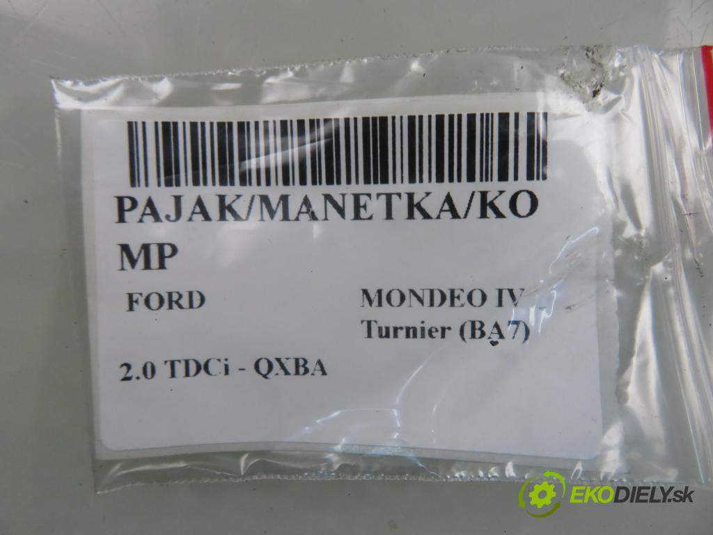 FORD MONDEO IV Turnier (BA7) KOMBI 2007 103,00 2.0 TDCi - QXBA 1997,00 páčka/prepínač 6G9T13N064DH ; 6G9T14A664BD