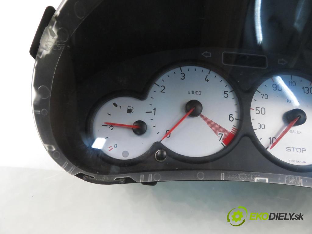 PEUGEOT 206 liftback (2A/C) HB 2006 55,00 1.4 75 - KFW 1360,00 Prístrojovka elektrický 9659729180