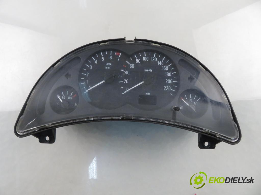 OPEL CORSA C (X01) HB 2001 43,00 1.0 12V 58 - Z 10 XE 973,00 Prístrojovka elektrický 09166813FK