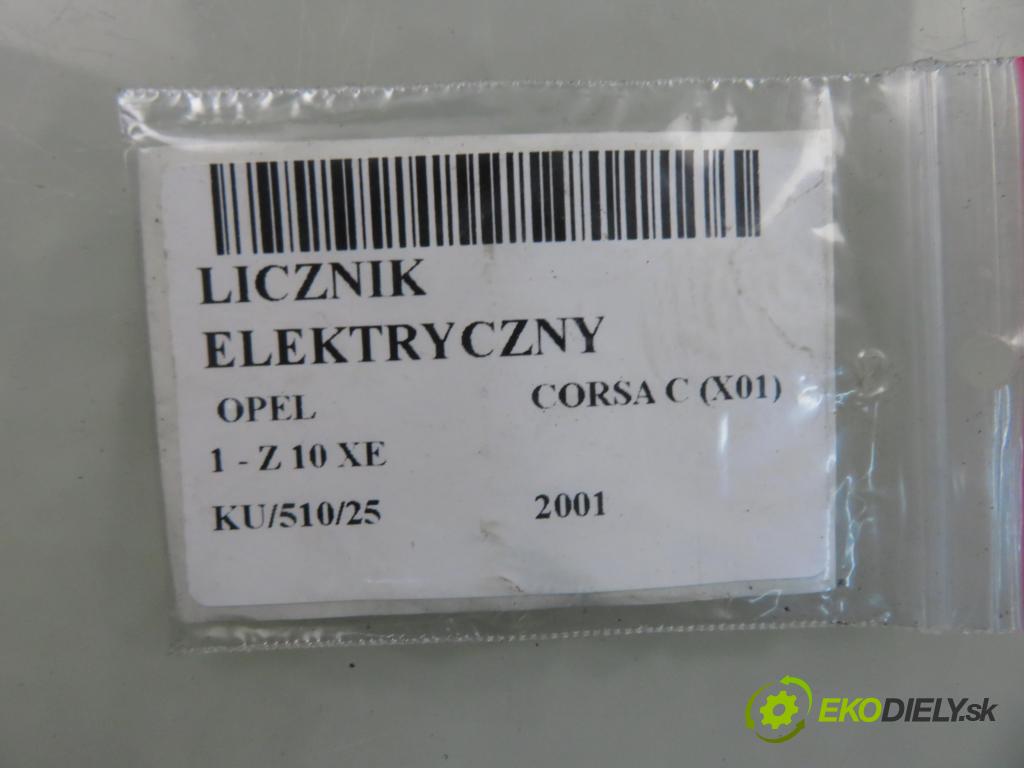 OPEL CORSA C (X01) HB 2001 43,00 1.0 12V 58 - Z 10 XE 973,00 Prístrojovka elektrický 09166813FK