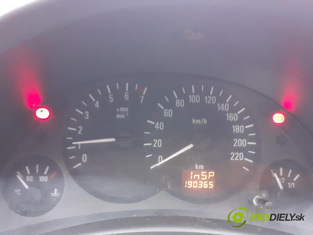 OPEL CORSA C (X01) HB 2001 43,00 1.0 12V 58 - Z 10 XE 973,00 Prístrojovka elektrický 09166813FK