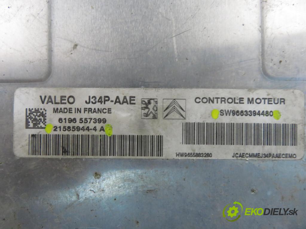 PEUGEOT 206 liftback (2A/C) HB 2006 55,00 1.4 75 - KFW 1360,00 Riadiaca jednotka Motor SW9663394480 ; 215859444A