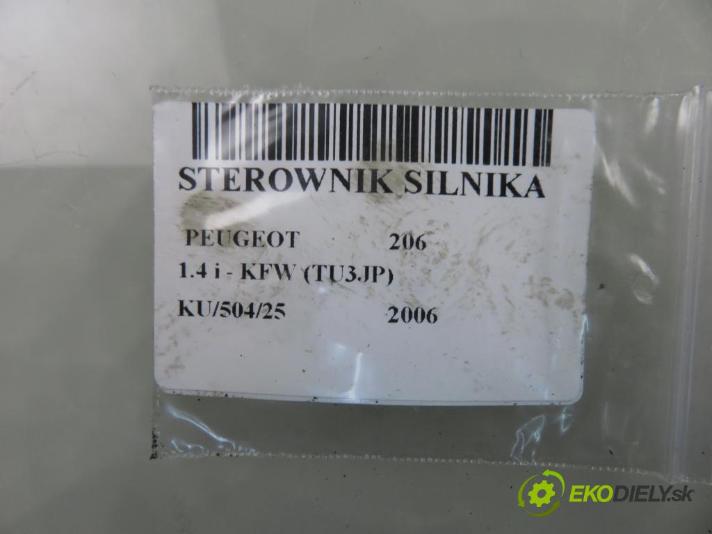 PEUGEOT 206 liftback (2A/C) HB 2006 55,00 1.4 75 - KFW 1360,00 Riadiaca jednotka Motor SW9663394480 ; 215859444A