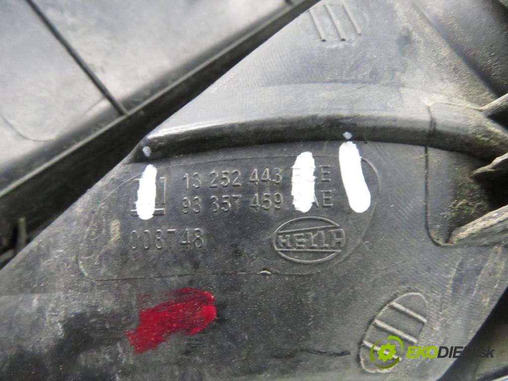 OPEL ASTRA H GTC (L08) HB 2009 81,00 1.7 CDTI - A 17 DTJ 1686,00 Svetlo ľavé zadné 13252443 ; 93357459