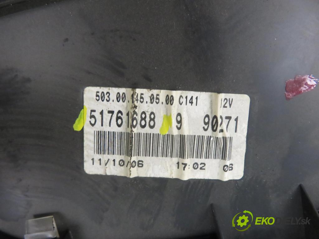 FIAT DOBLO nadwozie wielkoprzestrzenne (MPV) (119_, 223_) KOMBIVAN 2006 88,00 1.9 D Multijet - 186 A9.000 1910,00 Prístrojovka elektrický 51761688