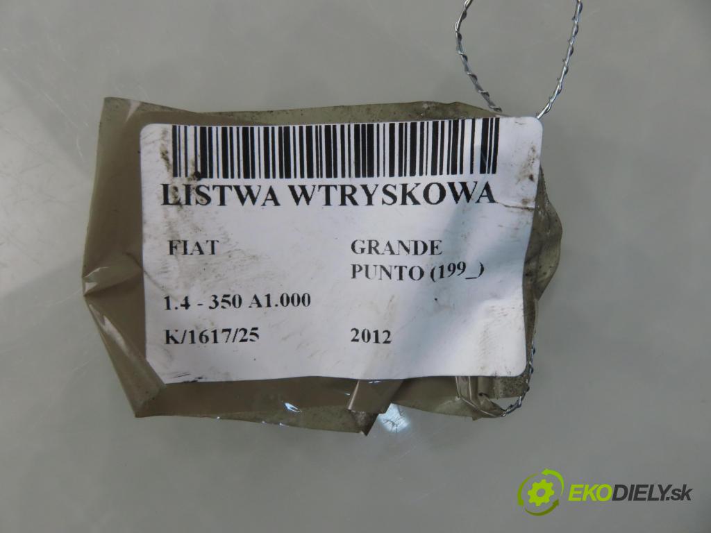 FIAT GRANDE PUNTO (199_) HB 2012 57,00 1.4 - 350 A1.000 1368,00 lišta vstřikovací  (Vstřikovací lišta)