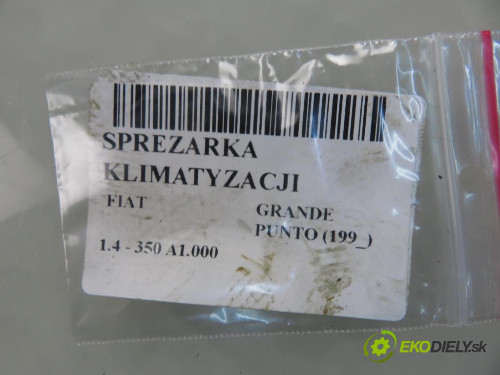 FIAT GRANDE PUNTO (199_) HB 2012 57,00 1.4 - 350 A1.000 1368,00 KOMPRESOR: klimatizácie 55194880 (Kompresor klimatizácie)