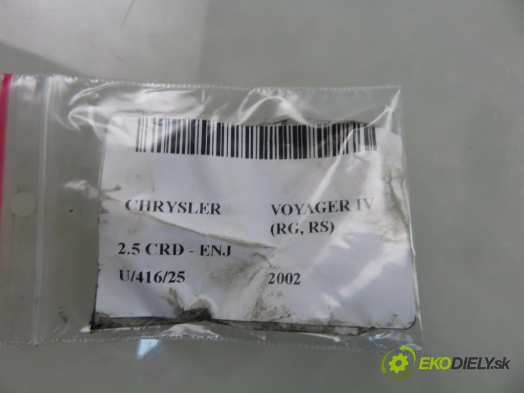 CHRYSLER VOYAGER IV (RG, RS) MINIVAN 2002 105,00 2.5 CRD 143 - ENJ 2499,00 vstřikovač 0445110059 (Vstřikovač paliva)