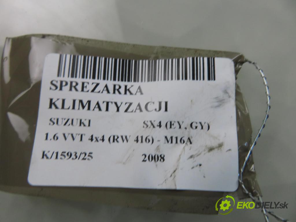 SUZUKI SX4 (EY, GY) CROSSOVER 2008 79,00 1.6 VVT 4x4 (RW 416) 107 - M16A 1586,00 KOMPRESOR: klimatizace AKC201A083A ; MSC60CAS (Kompresor klimatizace)
