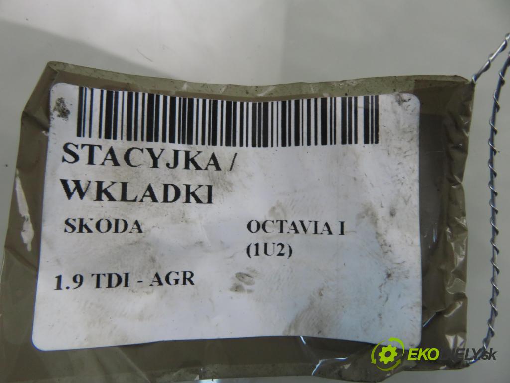 SKODA OCTAVIA I (1U2) LIFTBACK 1997 66,00 1.9 TDI 90- AGR 1896,00 spinačka / zámky 1J0419959