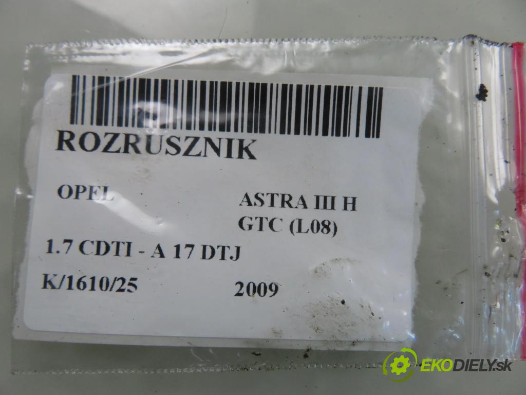 OPEL ASTRA H GTC (L08) HB 2009 81,00 1.7 CDTI - A 17 DTJ 1686,00 Štartér 8980147430 (Štartér)