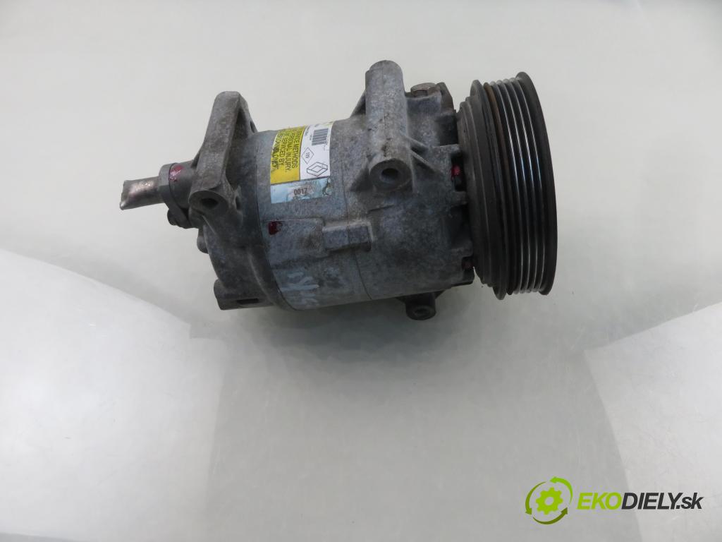RENAULT SCENIC II (JM0/1_) MINIVAN 2004 83,00 1.6 (JM0C, JM0J, JM1B) - K4M 782 1598,00 KOMPRESOR: klimatizácie 8200316164 ; 01140017 (Kompresor klimatizácie)