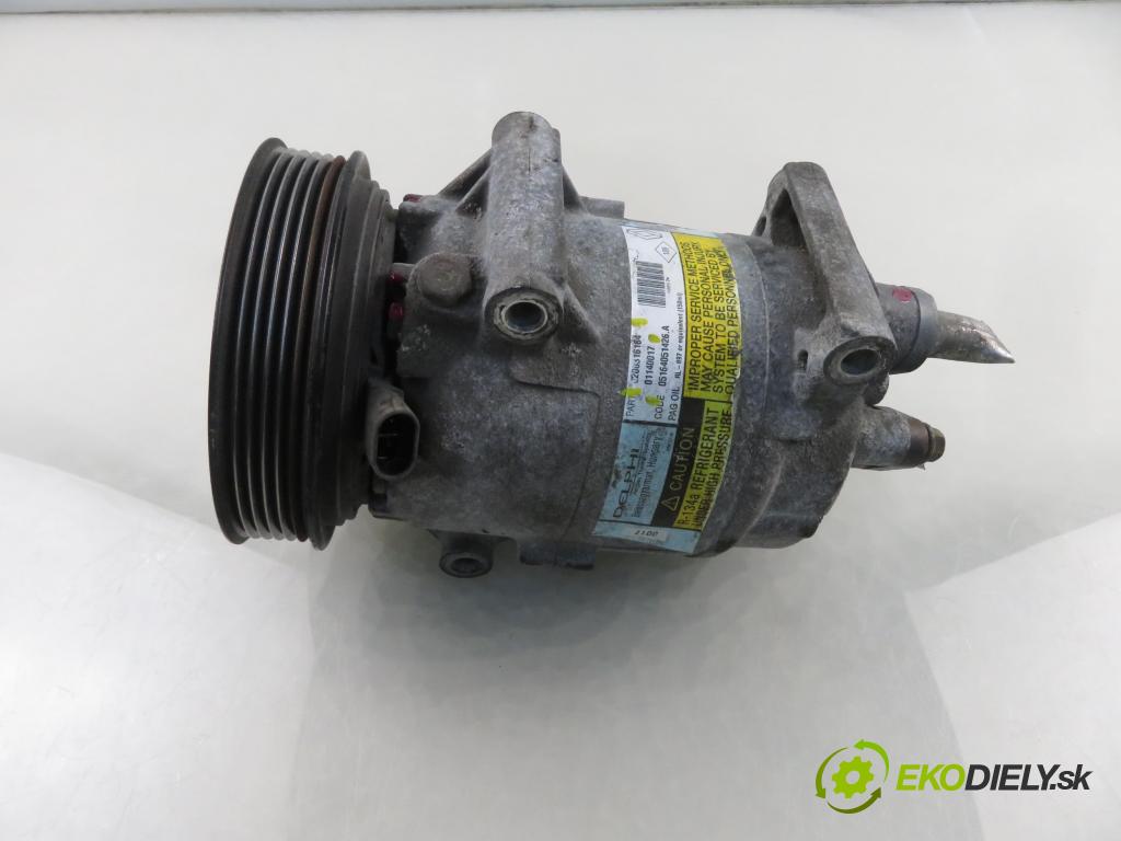 RENAULT SCENIC II (JM0/1_) MINIVAN 2004 83,00 1.6 (JM0C, JM0J, JM1B) - K4M 782 1598,00 KOMPRESOR: klimatizácie 8200316164 ; 01140017 (Kompresor klimatizácie)