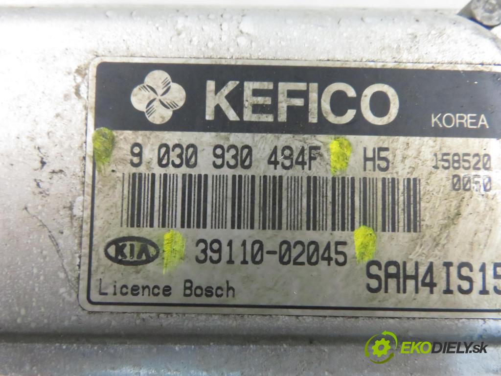 KIA PICANTO (BA) HB 2005 48,00 1.1 - G4HG 1086,00 Riadiaca jednotka Motor 3911002045 ; 9030930494F