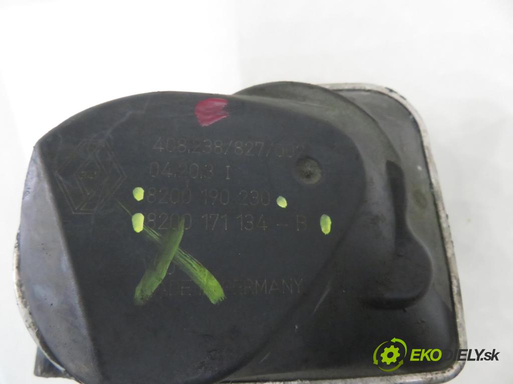 RENAULT SCENIC II (JM0/1_) MINIVAN 2004 83,00 1.6 (JM0C, JM0J, JM1B) - K4M 782 1598,00 Škrtiaca klapka 8200171134B ; 8200190230 (Škrtiaca klapka)