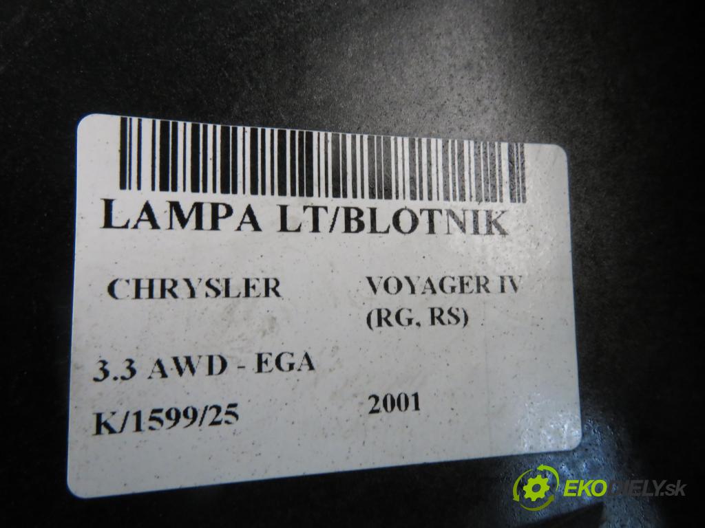 CHRYSLER VOYAGER IV (RG, RS) MINIVAN 2001 0,00 3.3 AWD - EGA 3301,00 Svetlo ľavé zadné 153671