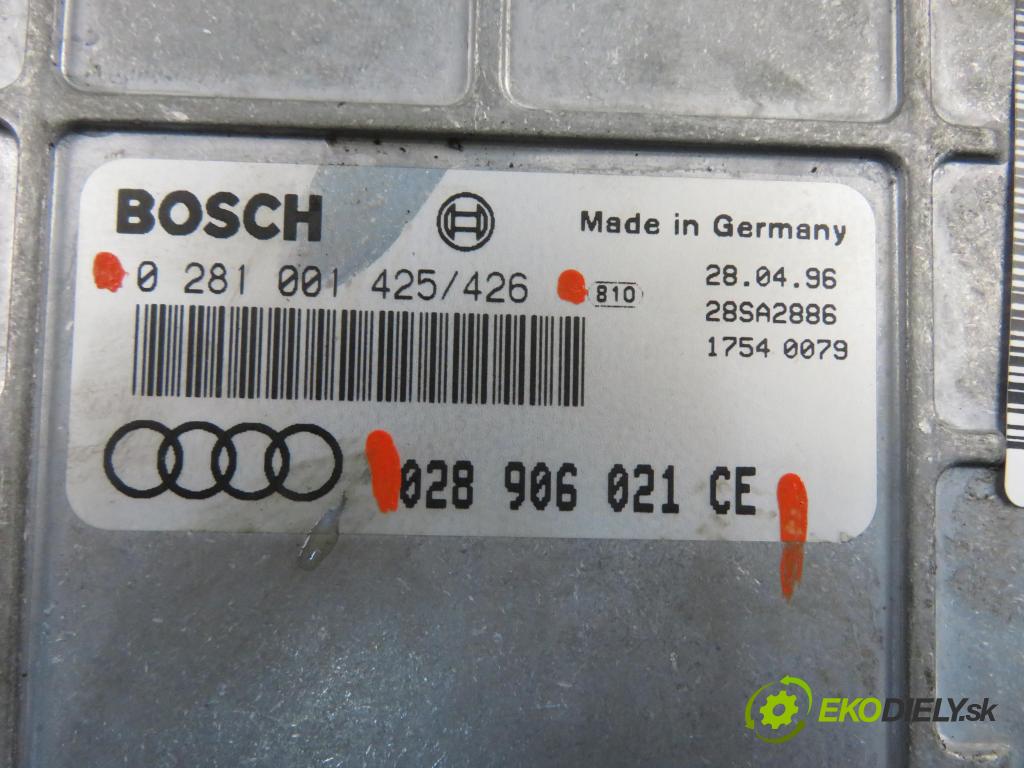 AUDI A4 (8D2, B5) SEDAN 1998 81,00 1.9 TDI 110 - AFN 1896,00 Riadiaca jednotka Motor 0281001425426 ; 028906021CE