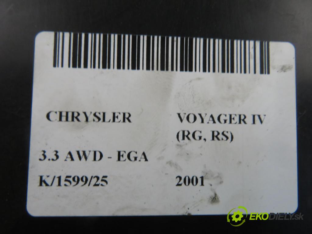 CHRYSLER VOYAGER IV (RG, RS) MINIVAN 2001 0,00 3.3 AWD - EGA 3301,00 riadiaca jednotka / MODUL INNE: P04686687AH