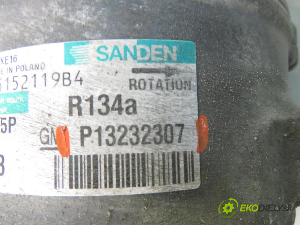 OPEL INSIGNIA A (G09) LIFTBACK 2009 96,00 2.0 CDTI (68) - A 20 DTJ 1956,00 KOMPRESOR: klimatizace P13232307 (Kompresor klimatizace)