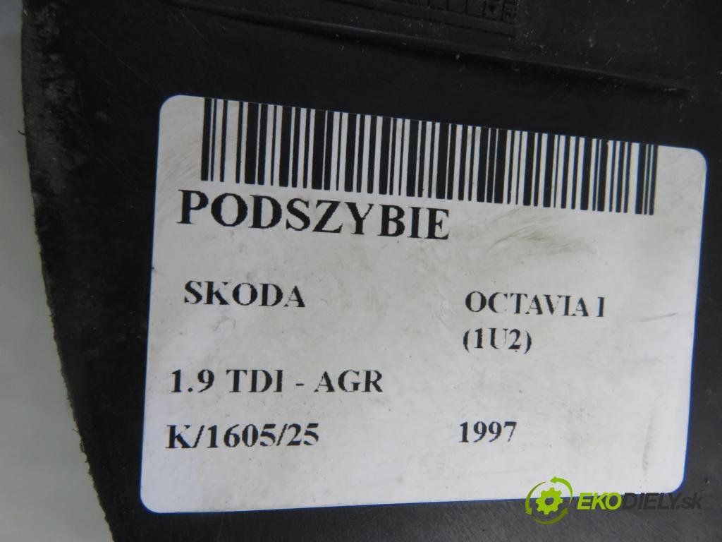 SKODA OCTAVIA I (1U2) LIFTBACK 1997 66,00 1.9 TDI 90- AGR 1896,00 Torpédo, plast pod čelné okno 1U1819416 ; 1U1819415 (Torpédo (plast pod čelným sklom))