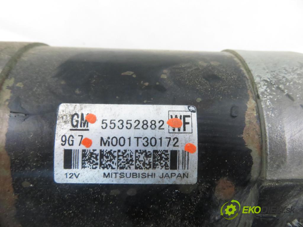 OPEL INSIGNIA A (G09) LIFTBACK 2009 96,00 2.0 CDTI (68) - A 20 DTJ 1956,00 startér 55352882 ; M001T30172 (Startér)