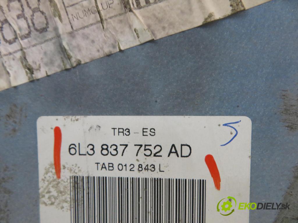 SEAT IBIZA III (6L1) HB 2003 47,00 1.2 12V - AZQ 1198,00 Mechanizmus okien 3D 6L3837756H