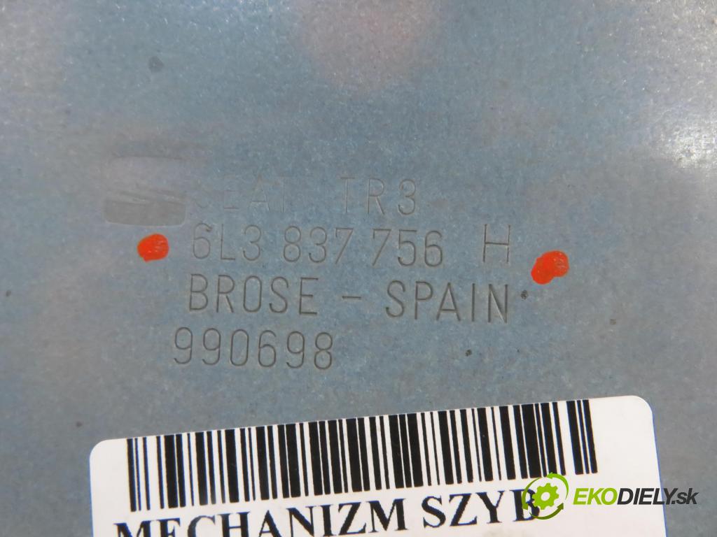 SEAT IBIZA III (6L1) HB 2003 47,00 1.2 12V - AZQ 1198,00 Mechanizmus okien 3D 6L3837756H